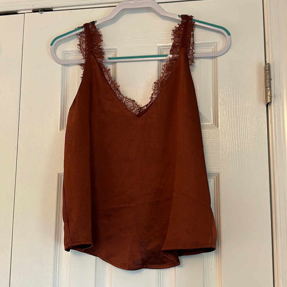 Silk and Lace Cami